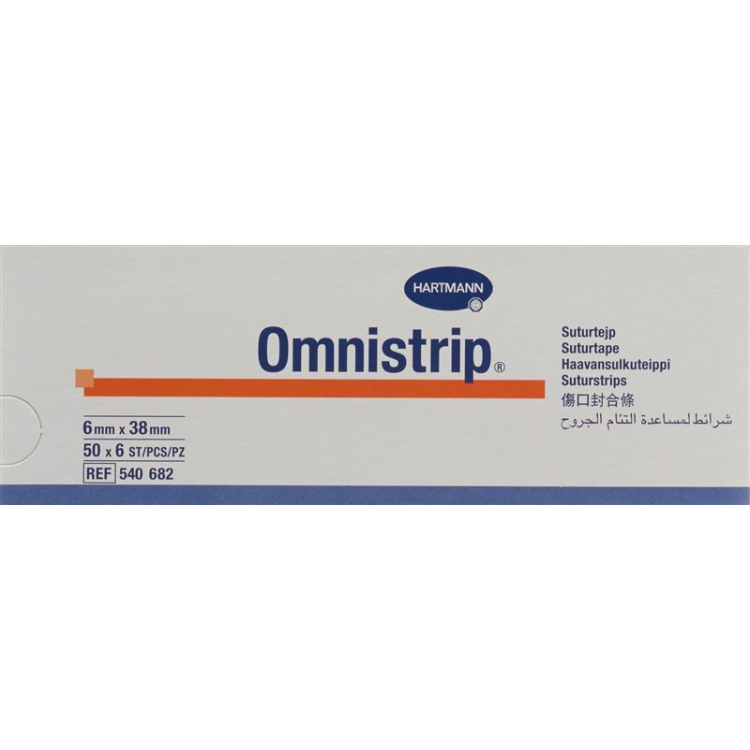 نوارهای درز زخمی OMNISTRIP 6x38mm 300 عدد