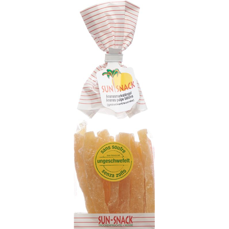 Sun Snack Patyczki ananasowe torebka 200 g