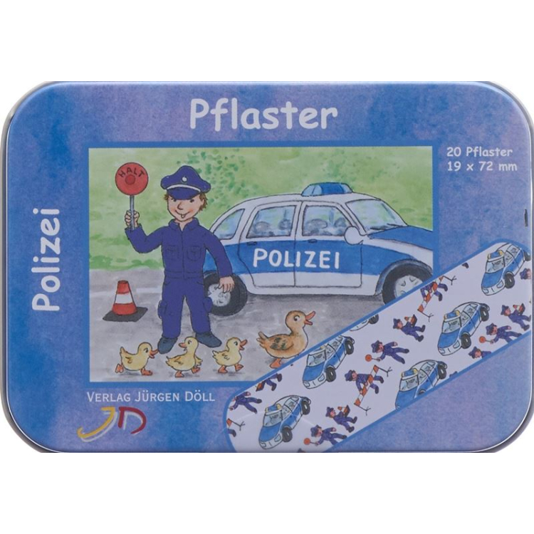 Döll Heftpflaster 19x72mm Polizei Ds 20 Stk