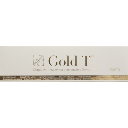 Gold T intrauterine device