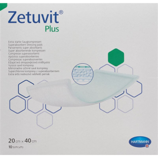 Zetuvit plus absorption association 20x40cm 10 pcs
