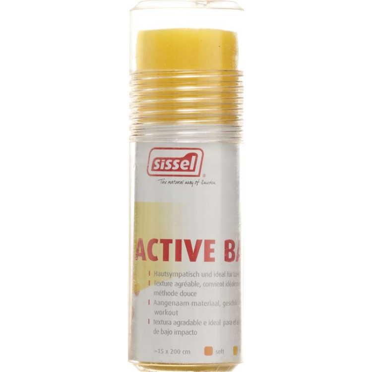 Sissel Fun Active tape medium yellow