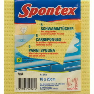 Špongiové utierky SPONTEX 5 ks