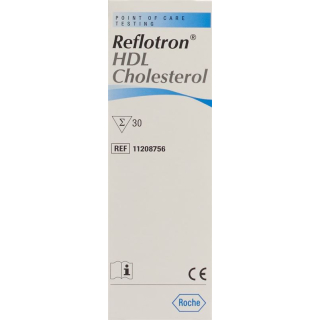 REFLOTRON HDL խոլեստերինի թեստի ժապավեններ 30 հատ