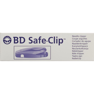 BD Safe-Clip needle disposal box