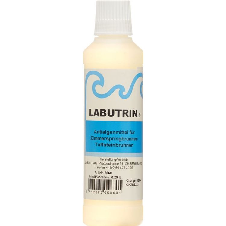 LABUTRIN ប្រឆាំងនឹងសារាយសម្រាប់ថ្ម tuff liq 250 មីលីលីត្រ