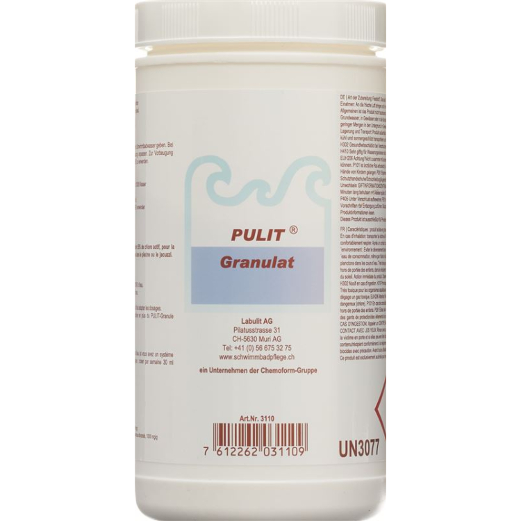 Pulit chlorine granules 1 គីឡូក្រាម