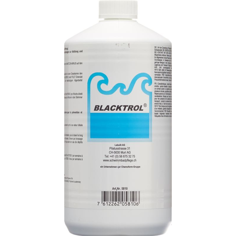 Blacktrol faollashtiruvchi/yosunlardan himoya qiluvchi suyuqlik 1 lt