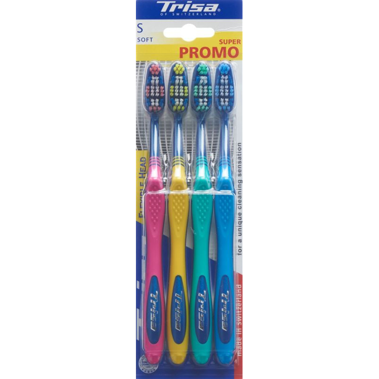 Trisa Flexible Head toothbrush Quattro soft