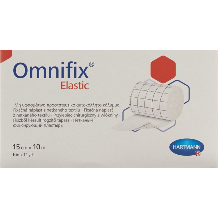 پشم گوسفند ثابت OMNIFIX 15cmx10m سفید الاستیک