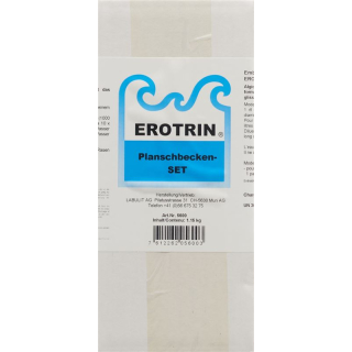 Σετ κωπηλασίας πισίνας EROTRIN κατά των φυκιών/χλωρίου 1,2 kg