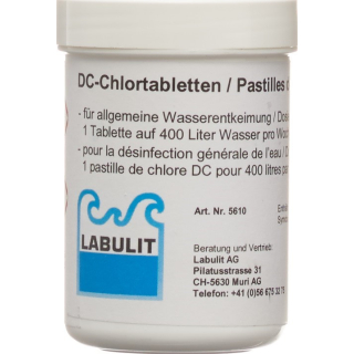 គ្រាប់ថ្នាំ DC chlorine 3.3g Ds 19 pcs