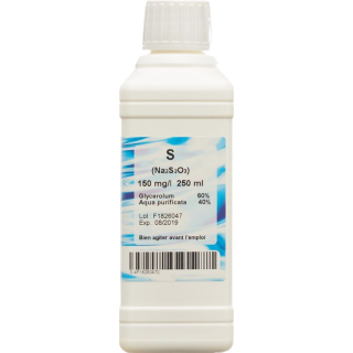 Oligopharm Sulfur Solvent 150 mg/l 250 ml