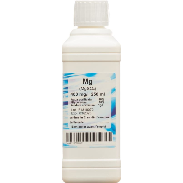 Oligofarm Magniy Lös 400 mg/l 500 ml