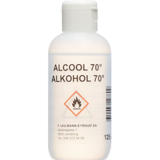 Álcool Uhlmann Eyraud 70% Spr 125 ml