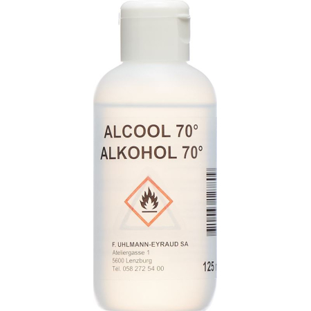 Uhlmann Eyraud Alcool 70% Spr 125 ml