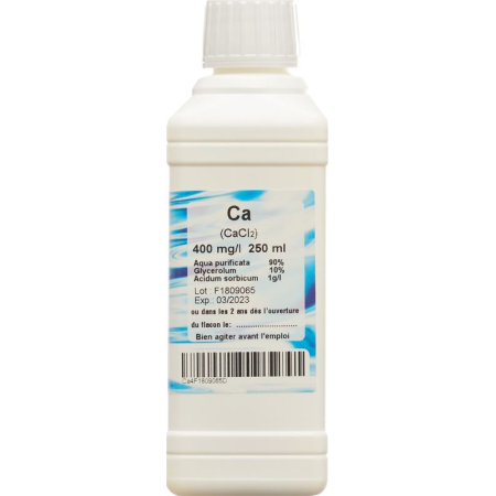 Oligopharm Calcium Lös 400 mg/l 500 ml