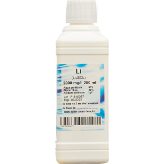Oligopharm Litium Lös 2000 mg/l 1000 ml