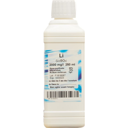 Oligofarm Lithium Lös 2000 mg/l 1000 ml