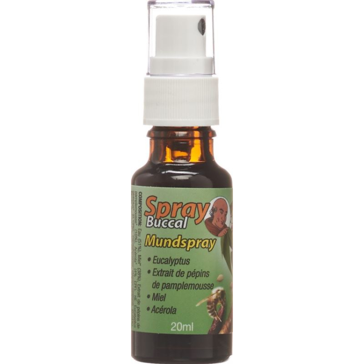 Bioligo Spray buccale Père Michel Acérola Eucalipto 20 ml