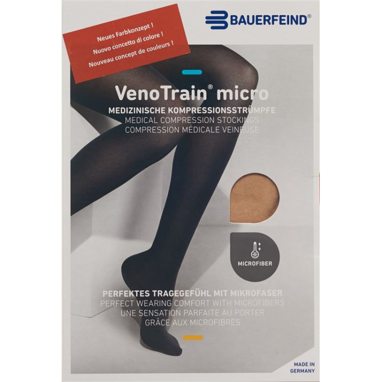 VENOTRAIN MICRO A-D KKL2 S plus/long closed toe cre