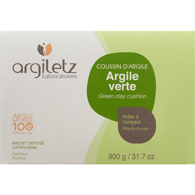 Argiletz guarigione terra verde Una busta 36 x 25 g