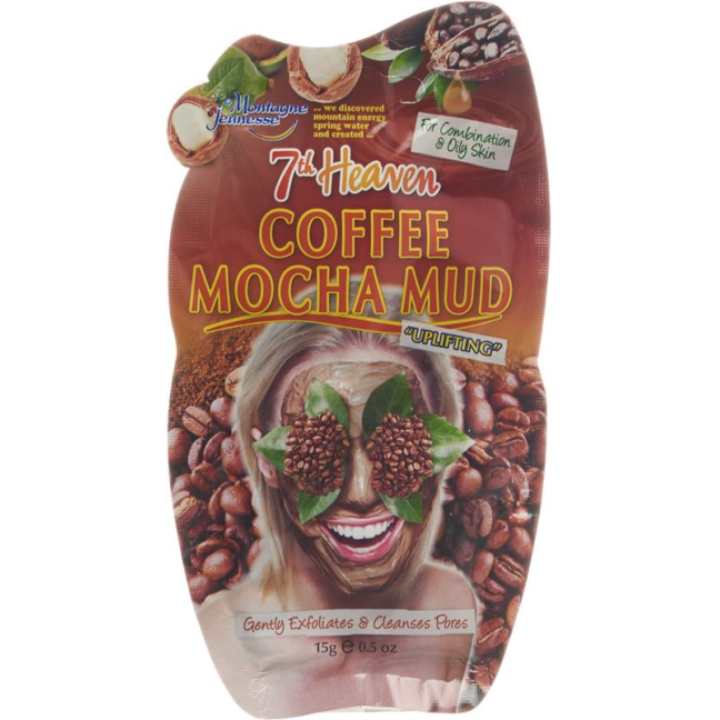 7th Heaven Coffee Mocha Mud Mask Bag 15 g