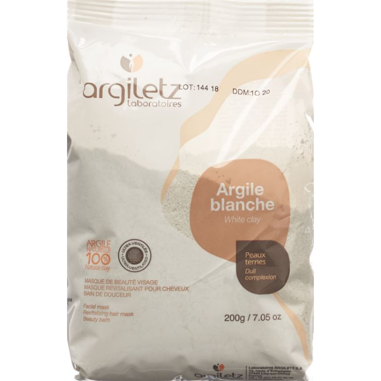 Argiletz Heilerde weiss Plv 울트라 페인 200g