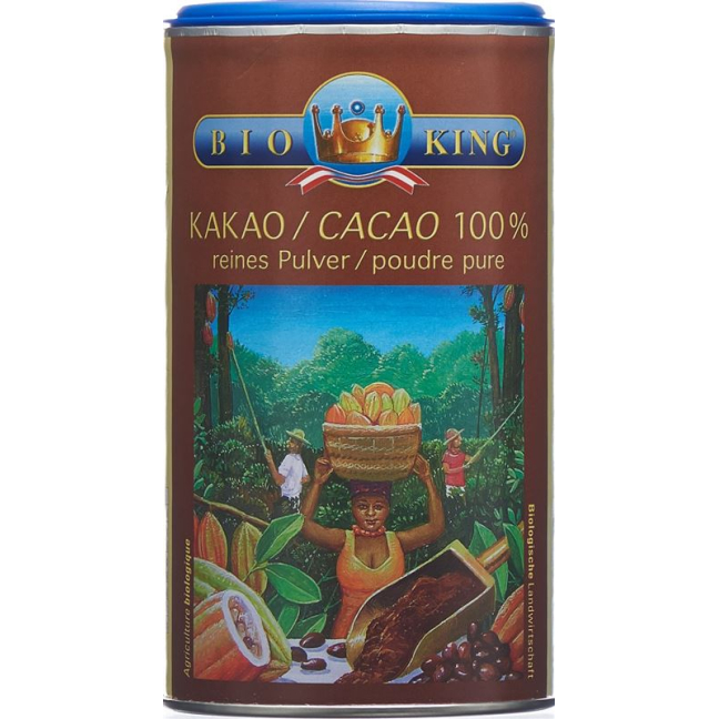Bioking cocoa powder 200 g 100% pure