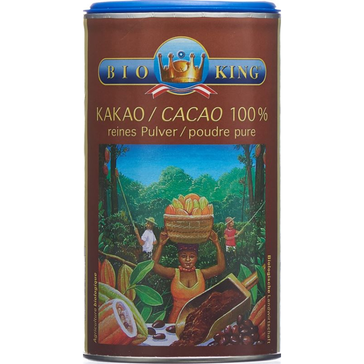 Bioking cocoa powder 200 g 100% pure