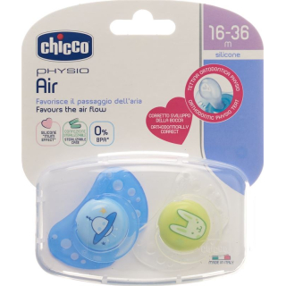 Chicco Physiological Soother Silicone maxi BLUE 16-36