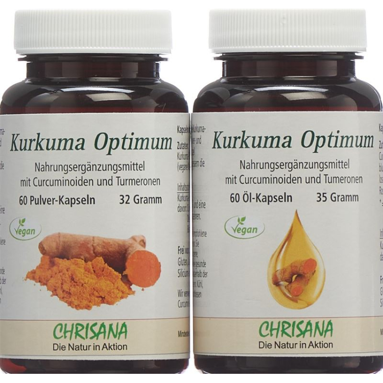 Chrisana Turmeric Optimum 2 x 60 capsules