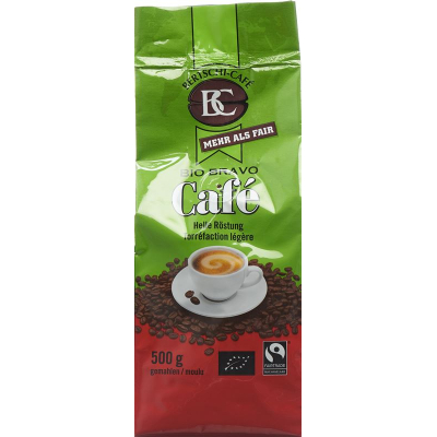 BC Cafe Bio Bravo coffee ground organic Fairtrade 500 g