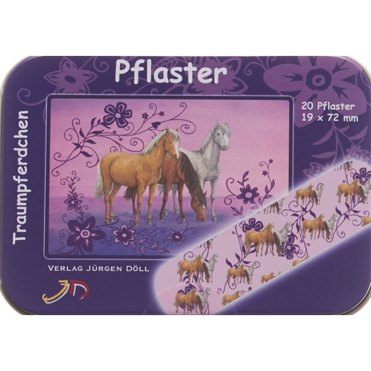 Bột trét dán búp bê 19x72mm dream horse Ds 20 cái