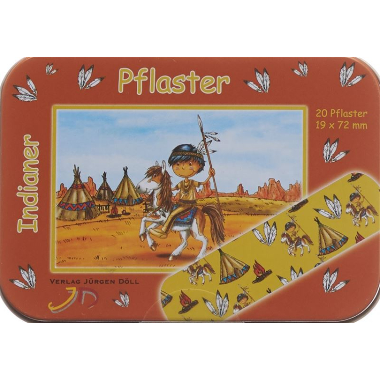 Plaster pelekat Döll 19x72mm Ds India 20 pcs