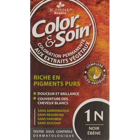 Color & Soin Coloration 1N noir ébène 135 ml