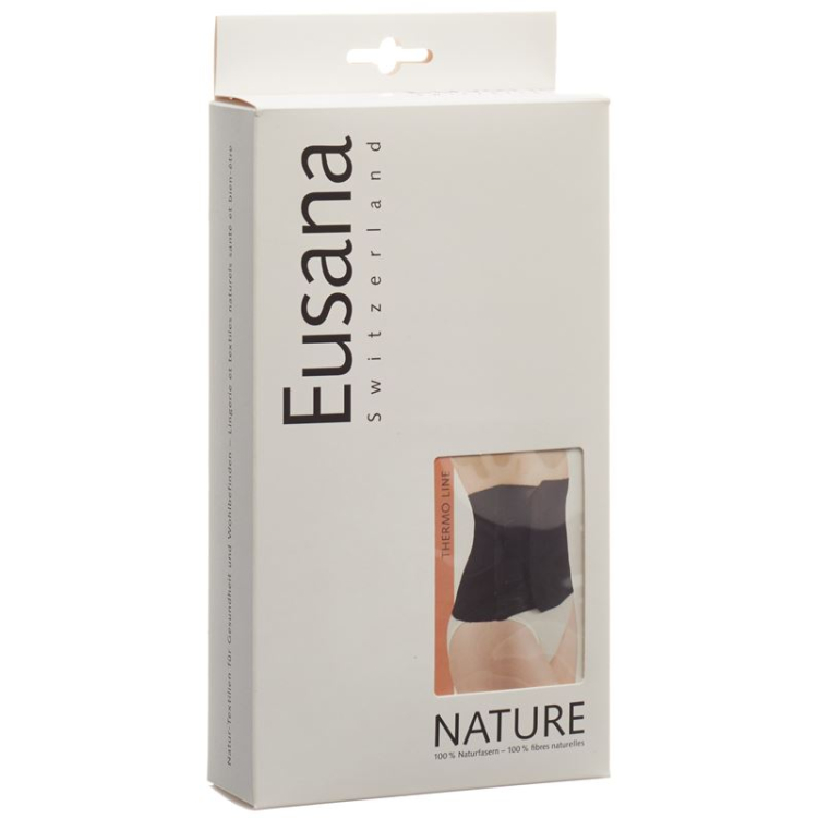 Scaldarene Eusana con chiusura in velcro L nero