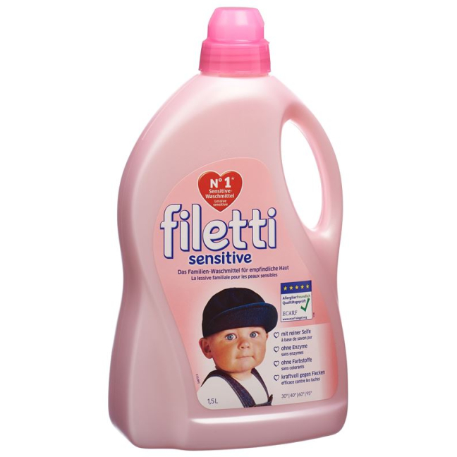 Filetti Sensitive Gel Fl 1.5 литр