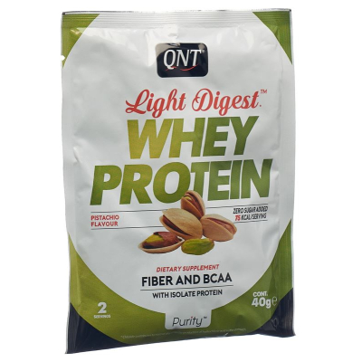 QNT Light Digest Whey Protein Pistasjpose 40 g