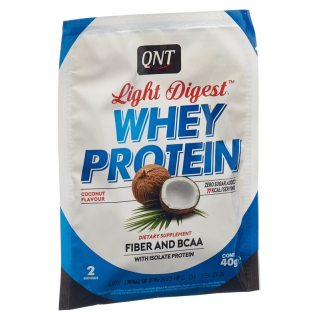 QNT Light Digest Whey Protein Coconut Bag 40g
