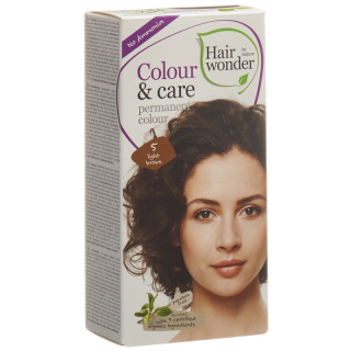 Henna Hairwonder Colour & Care 5 hellbraun