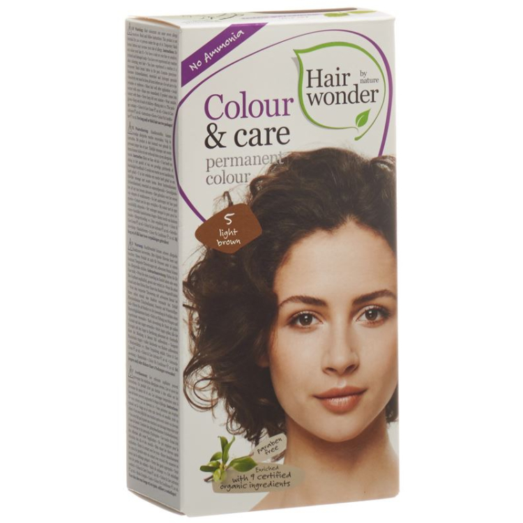 Henna Hair Wonder Color & Care 5 világosbarna