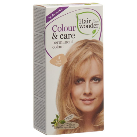 HENNA Hairwonder Color & Care 8 բաց շիկահեր