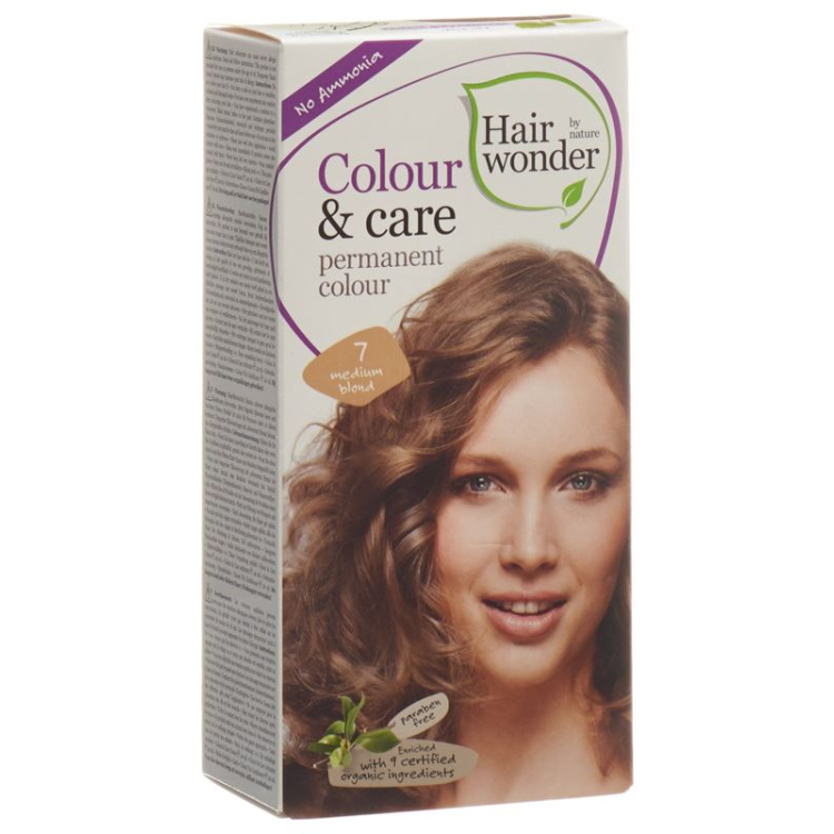 HENNA Hair Wonder Color & Care 7 biondo