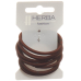 Herba hair tie 5cm brown 5 pcs