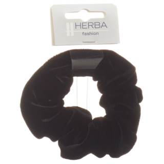 Herba Scunci 11cm 天鹅绒 黑色