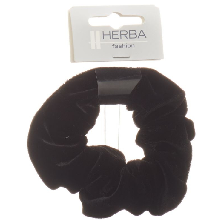 Herba Scunci 11cm terciopelo negro