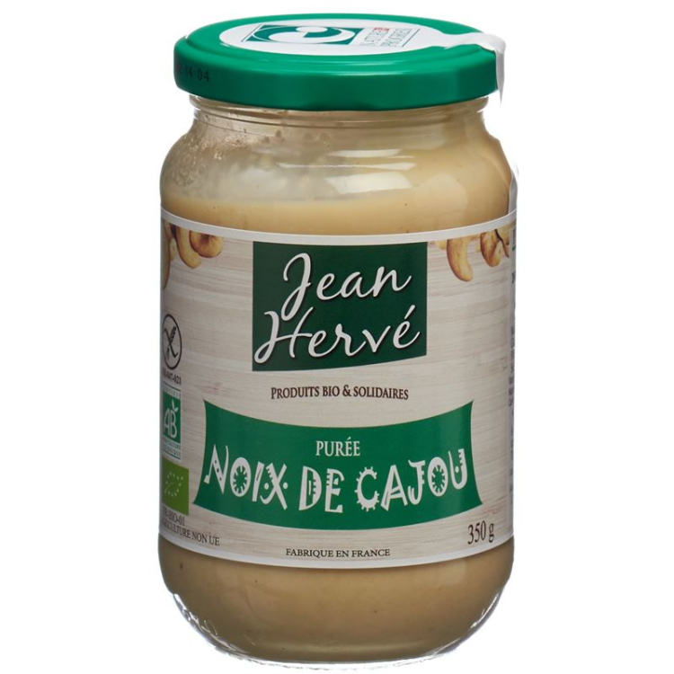 Jean Hervé cashewnotenpuree zonder suiker 350 g