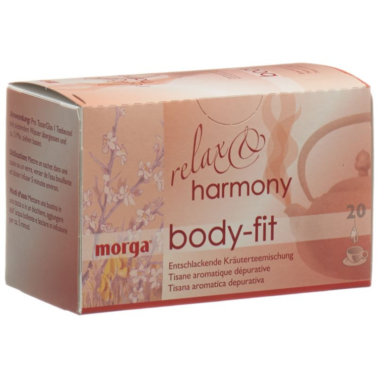 Morga Relax and Harmony Body Fit Tee bag 20 pcs