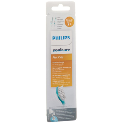 מברשות חלופיות של philips sonicare kids hx6044/33 7 שנים 4 יחידות